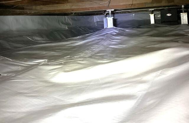 John's Professionally Encapsulated Crawl Space!