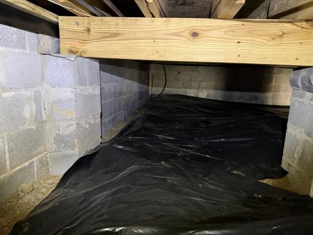 Old Vapor Barrier