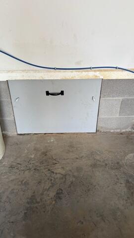 New Crawl Space Door