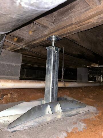 Stronger Crawl Space Support