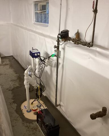 A Reliable Sump Pump System