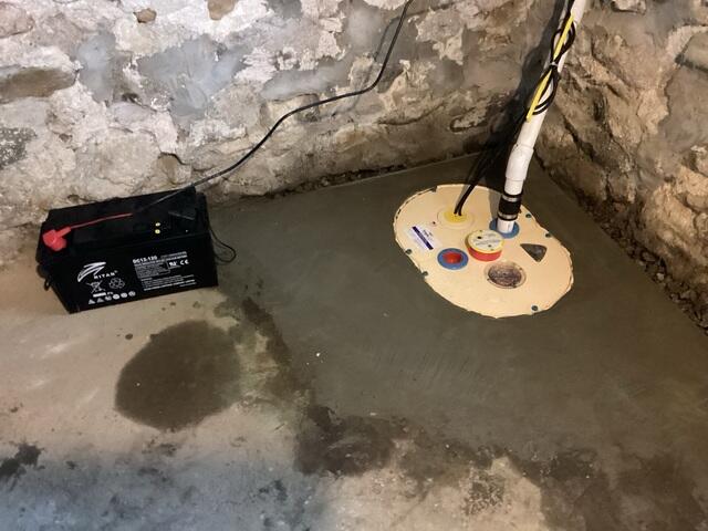 Sump and Backup Battery