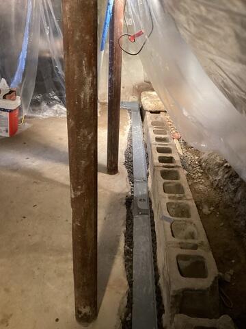 WaterGuard Basement Drainage System