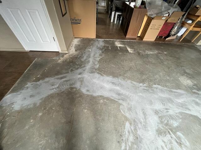 Interior Concrete Floor Crack Repair in Flagstaff