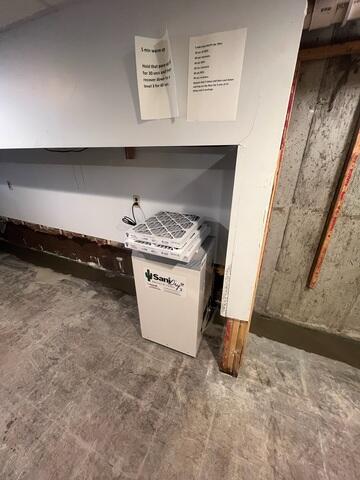 SaniDry XP Dehumidifier