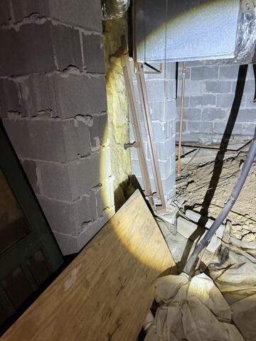 Old Vapor Barrier