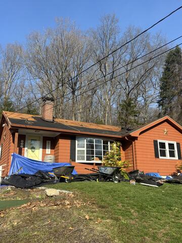 The Decking Is Exposed