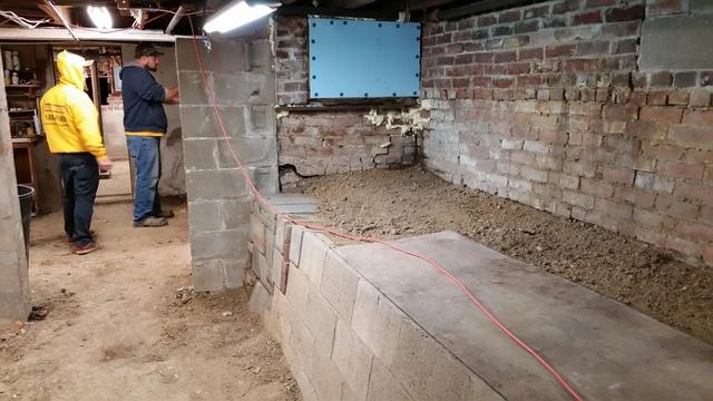 Old, leaky basement.