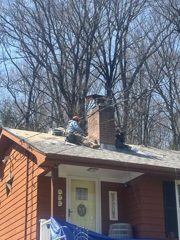 New Flashing for the Chimney
