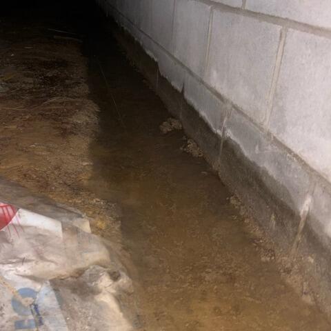 Poor Drainage with Pooling Water