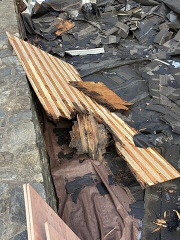 Removing Damaged Decking