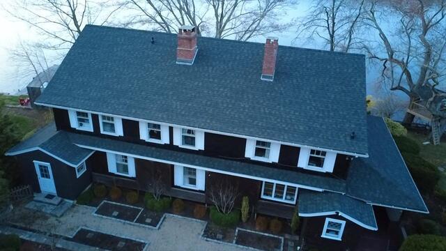 The Completed Roof From Above