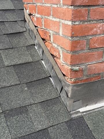 Flashing the Chimneys