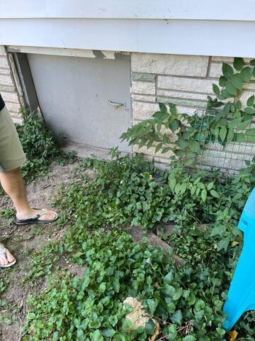 Entry to the Crawlspace