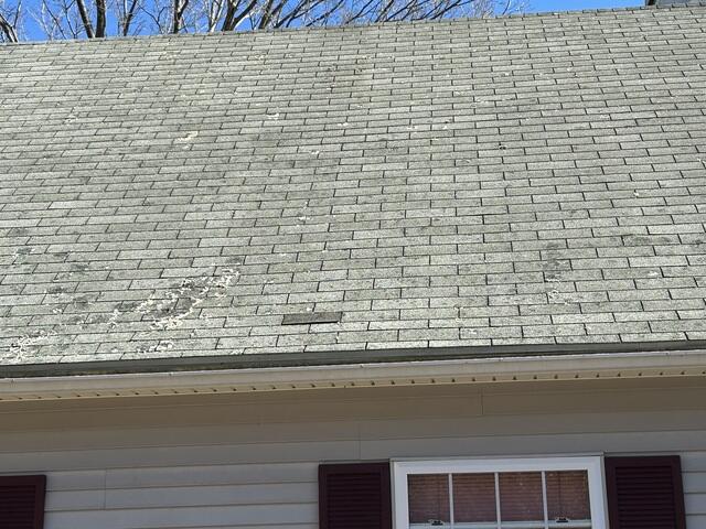 Missing and Damaged Shingles