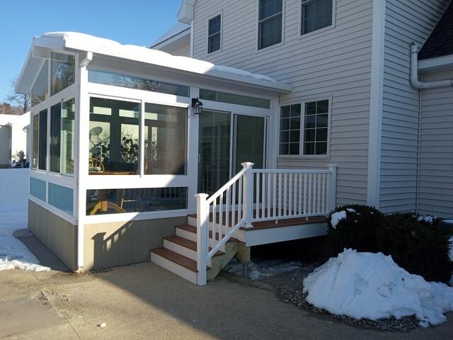 Dan & Kyla's Sunroom in Clifton Park
