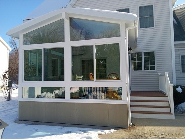 Dan & Kyla's Sunroom in Clifton Park