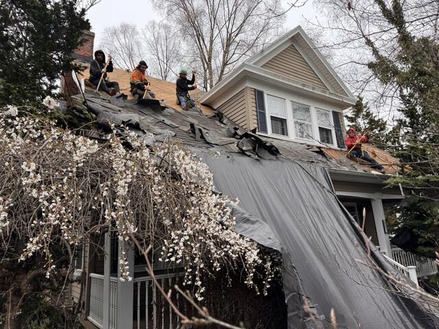 Removing the Old Roof