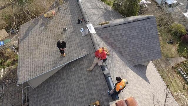 Completing the Roof Ridges