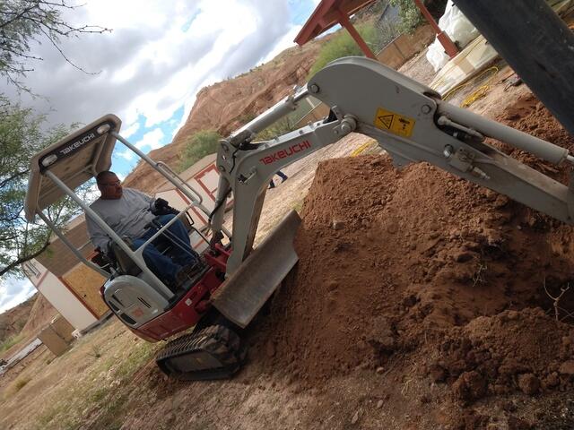 Excavation for Foundation Repair in Benson