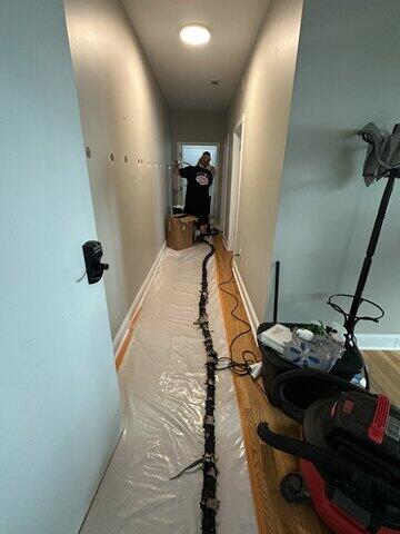 Injection Foam through Drywall