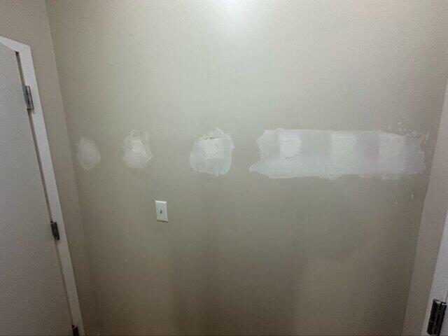 Injection Foam through Drywall