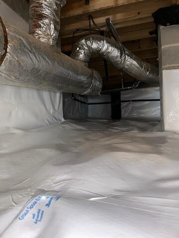 Crawl Space Sealed