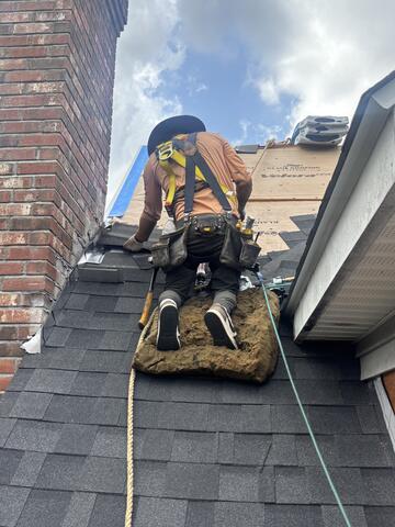 Installing Granite Black Shingles
