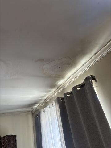 Evidence of Water Intrusion