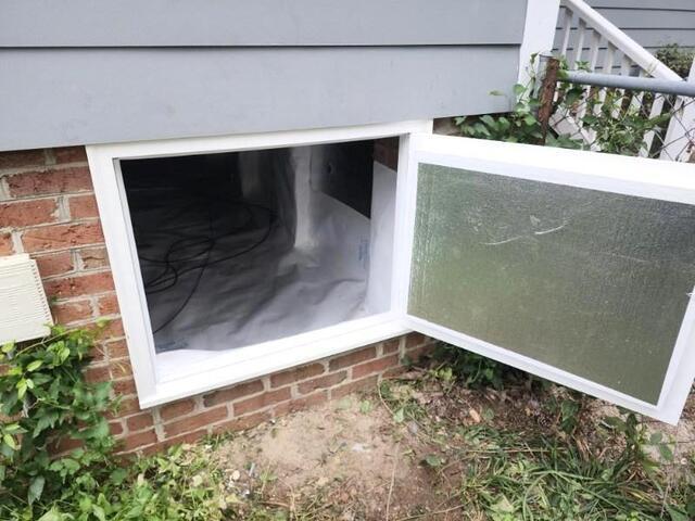 Crawl Space Door