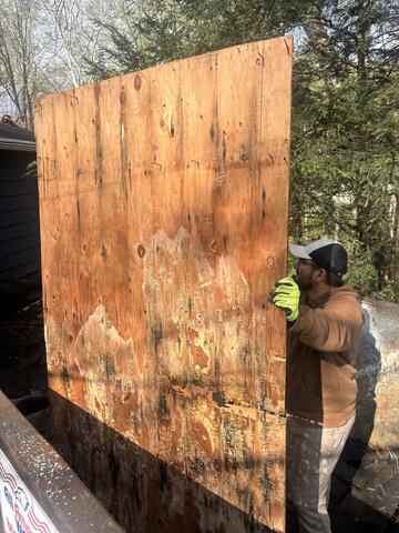 Water-Damaged Decking Uncovered