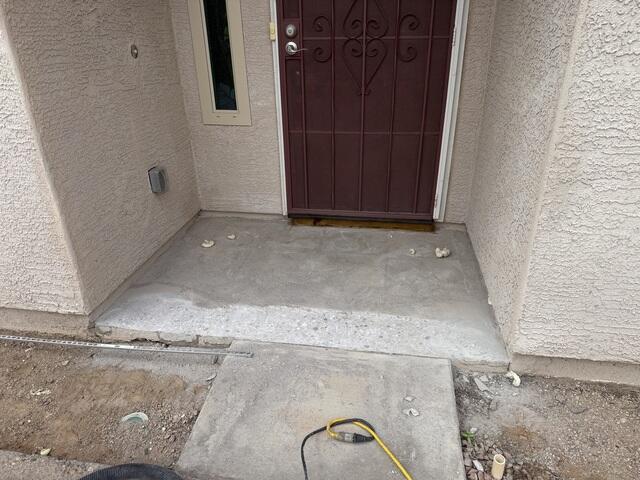Front Patio Before Vuba Stone Installation