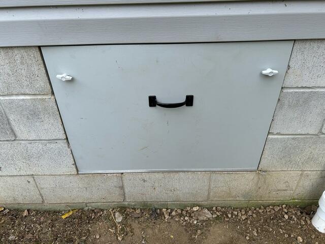 EverLast Crawl Space Door