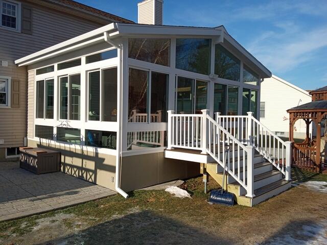 Jim & Rhea's Sunroom Retreat in Clifton Park