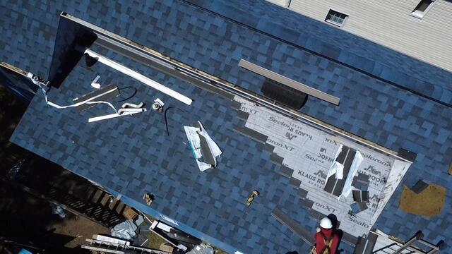 Installing Atlantic Blue Shingles