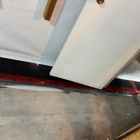 Installation of the WaterGuard Interior Drainage System