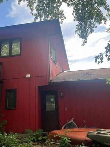 working on the house