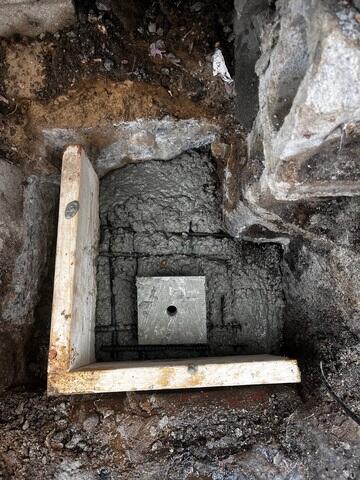 Footings Cast to Helical Piers