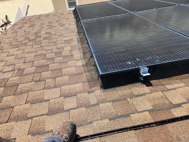 Protects the Solar Panels From Nuisance Wildlife