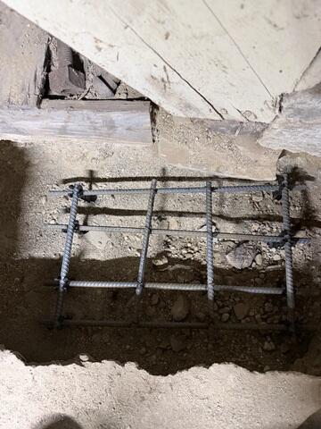 SmartJack Footing with Rebar