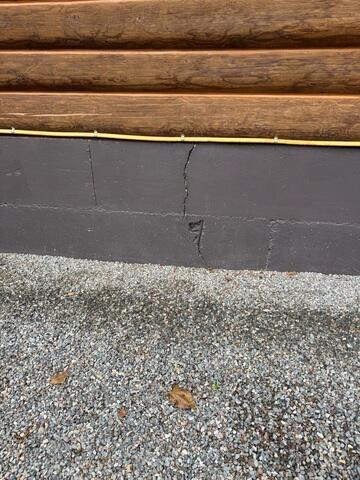 Foundation Wall Crack
