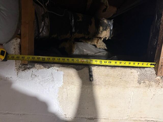 Opening to Crawlspace
