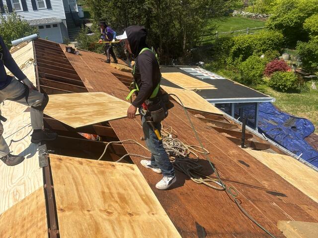 Replacing Compromised Decking