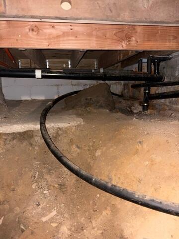 Dirt Crawl Space