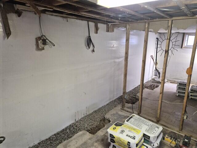 gravel added
