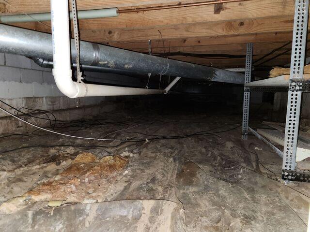 Crawlspace Before