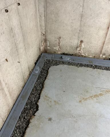 Newly Installed Drainage System