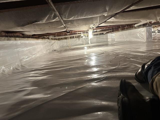 After Crawl Space Encapsulation