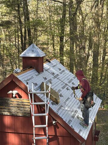 Giving the Shed the Same Treatment