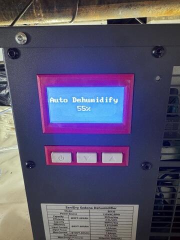 Crawl Space Dehumidifier
